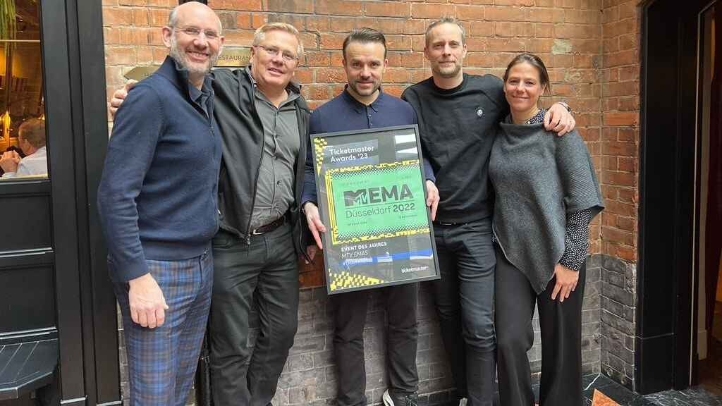 Ticketmaster zeichnete D.Live und MTV aus