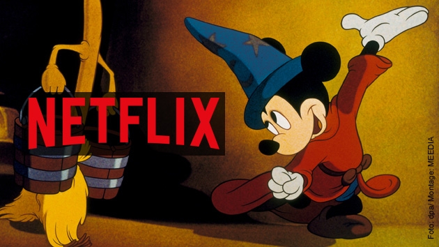 Muss Netflix an der Börse den Vortritt lassen: Disneys Zeichentrickfigur Mickey Mouse