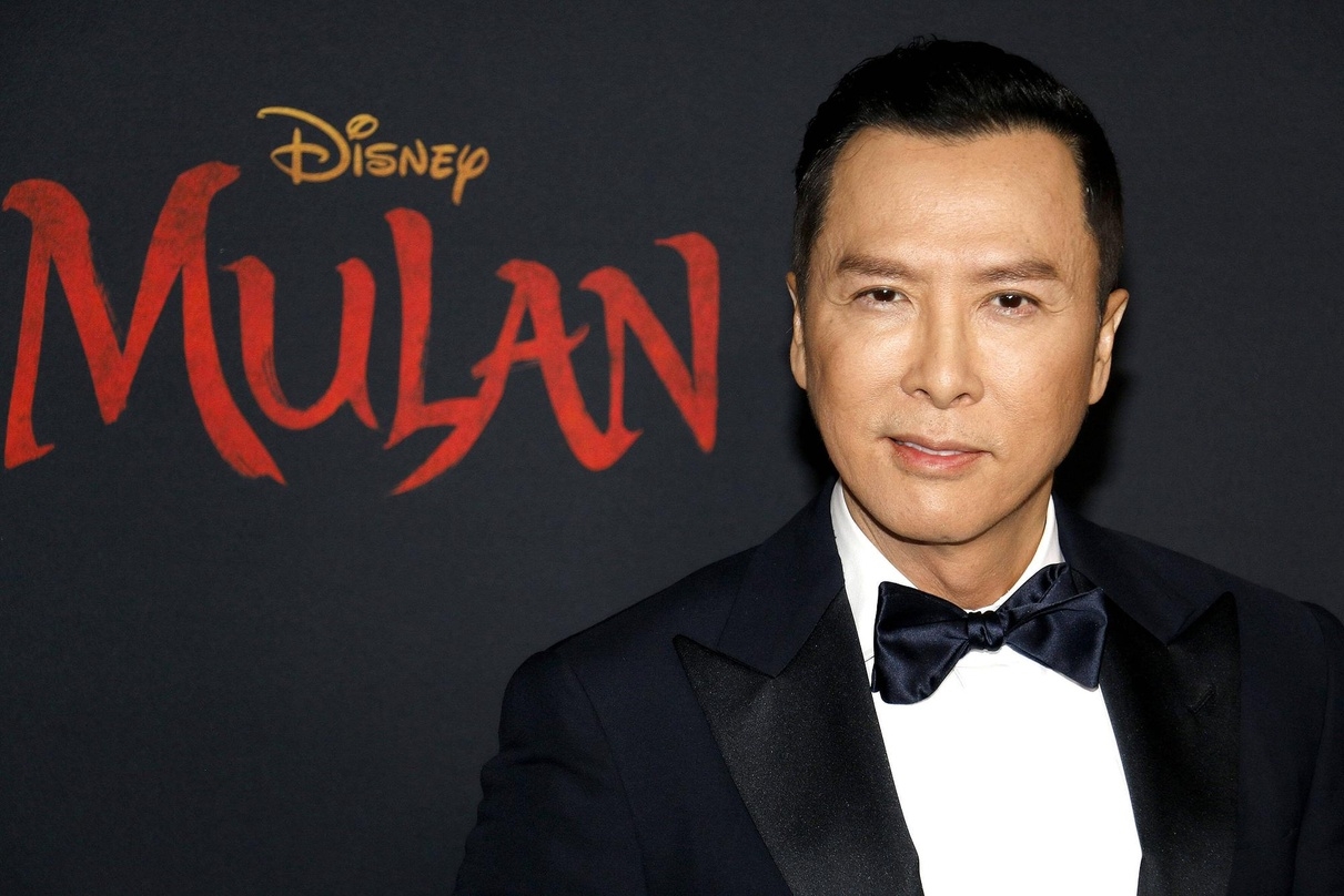 Donnie Yen bei der "Mulan"-Premiere in Los Angeles im März 2020 