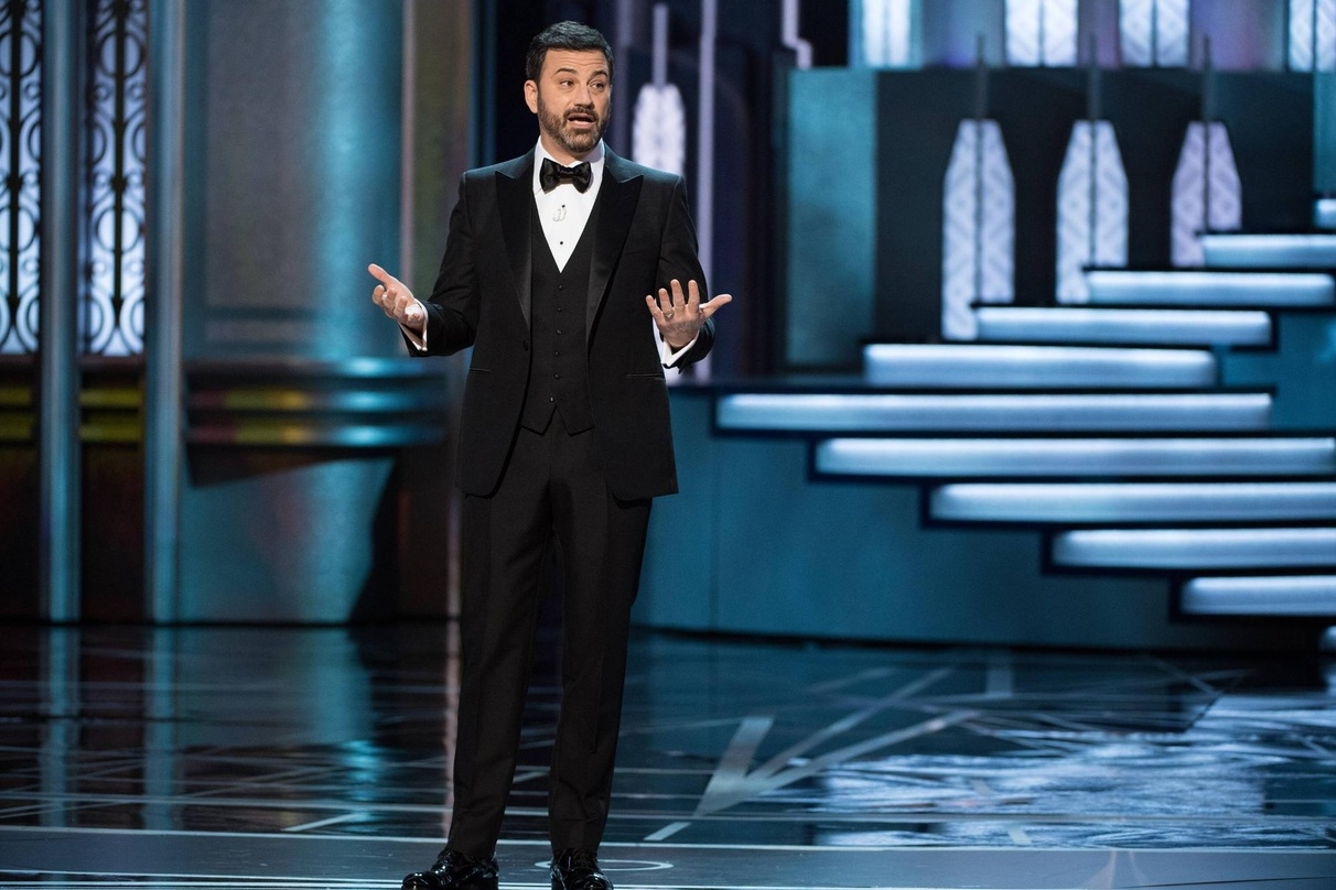 Jimmy Kimmel, hier als Oscar-Host im Jahr 2017, wird diesen Job im kommenden Jahr zum dritten Mal übernehmen