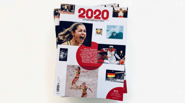 Die erste Ausgabe des "20.20"-Magazins zu den Olympischen Spielen in Tokio