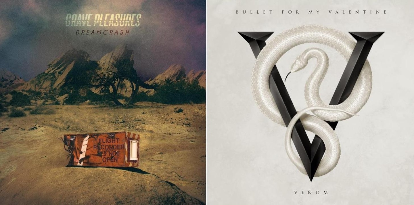 Zwei Schwerpunkte in diesem Herbst bei Sony Music: Grave Pleasures mit "Dreamcrash" und Bullet Form My Vallentine mit "Venom"