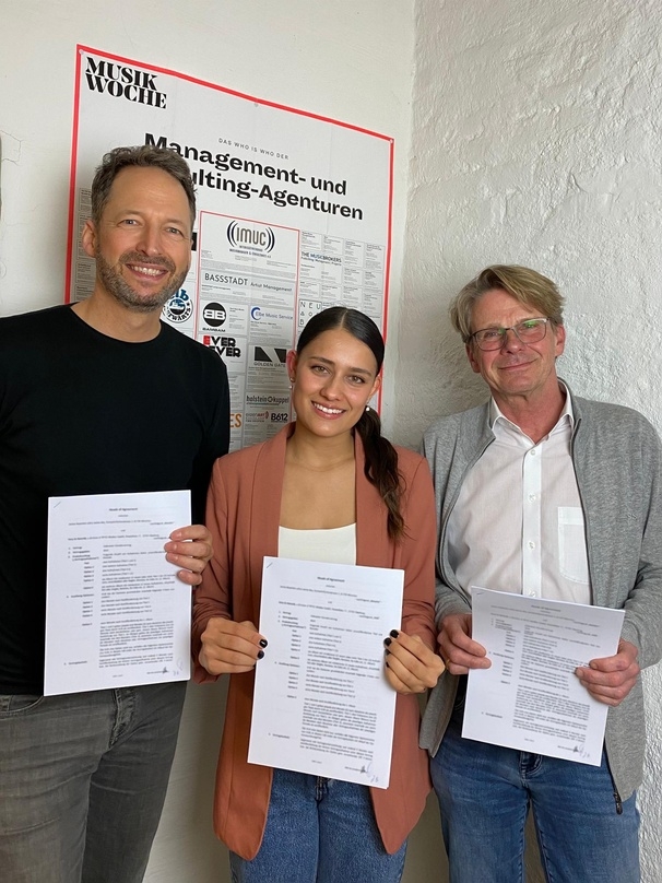 Neue Partner: Steffen Harning (links), Janina Bey und Alexander Welzhofer
