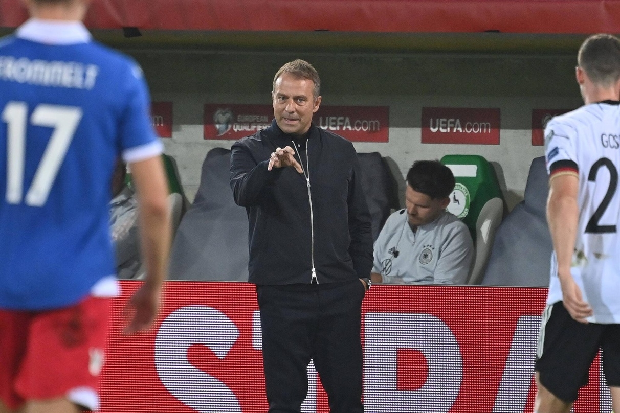 Beim WM-Qualifikationsspiel gegen Liechtenstein feierte Hansi Flick gestern sein Debüt als Bundestrainer 
