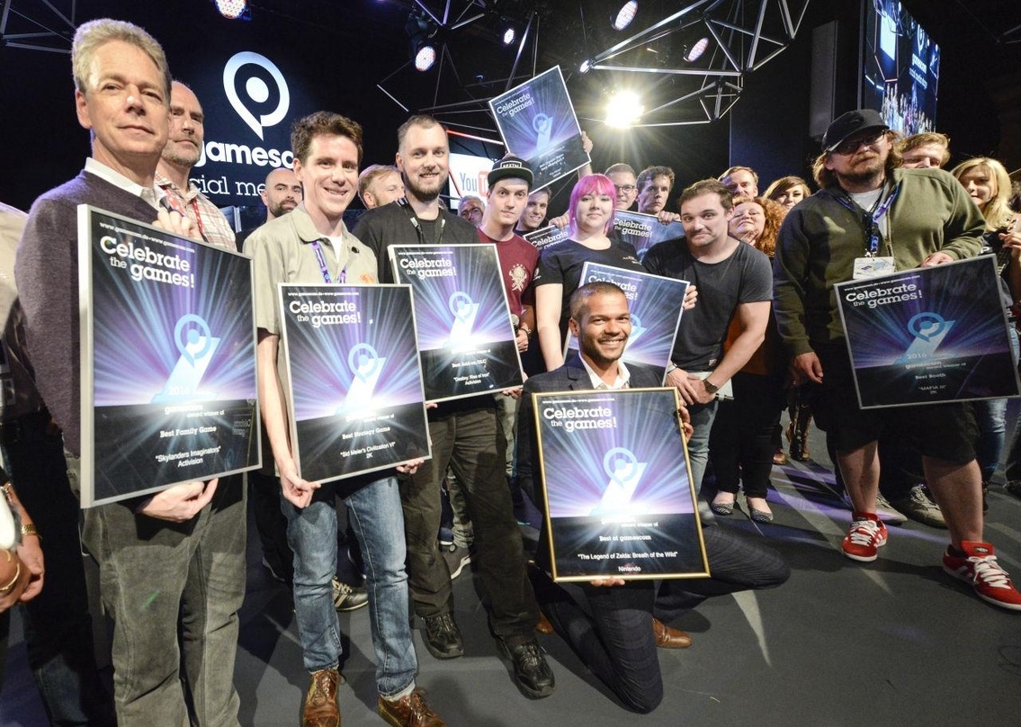 Die Gewinner des gamescom Award 2016