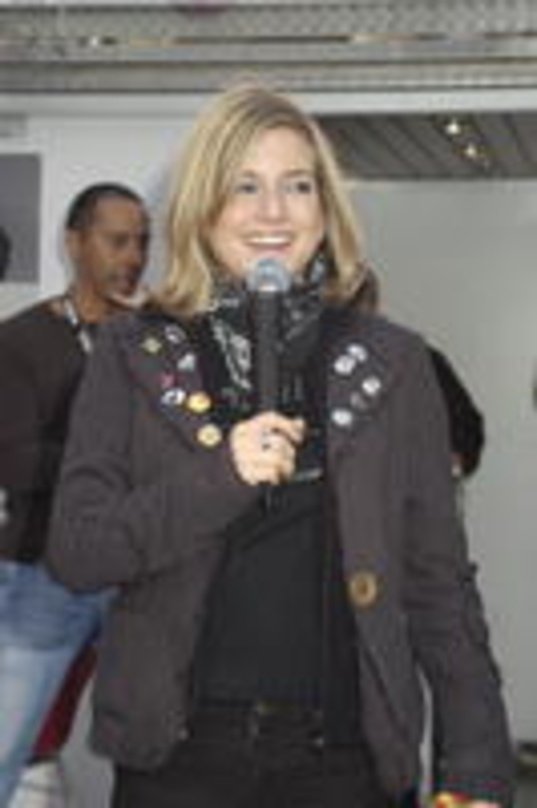 Bei der Eröffnung dabei: Jeannette Biedermann