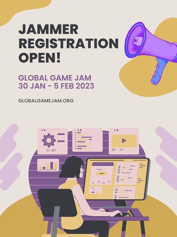Der Global Game Jam 2023 findet vom 30. Januar bis 05. Februar 2023 weltweit statt.