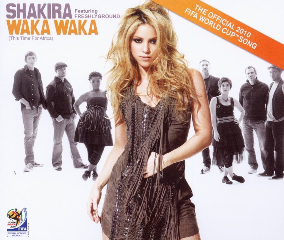 Erobert die Spitzenposition: "Waka Waka" von Shakira feat. Freshlyground