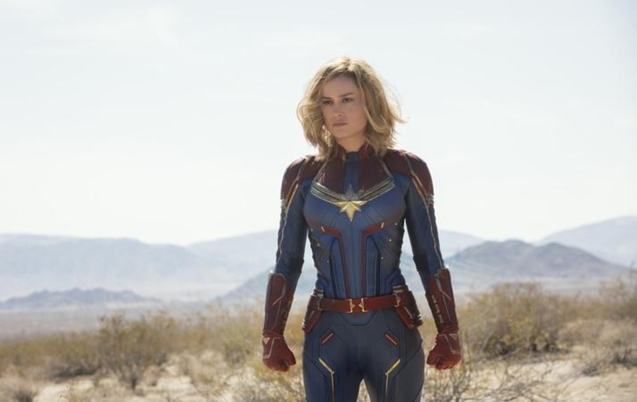 Brie Larson, hier als "Captain Marvel", plant eine auf einer realen Figur basierende Heldin zu spielen