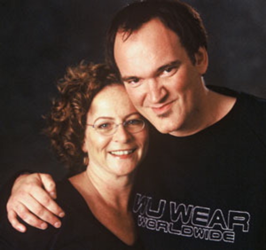 Sally Menke mit Quentin Tarantino