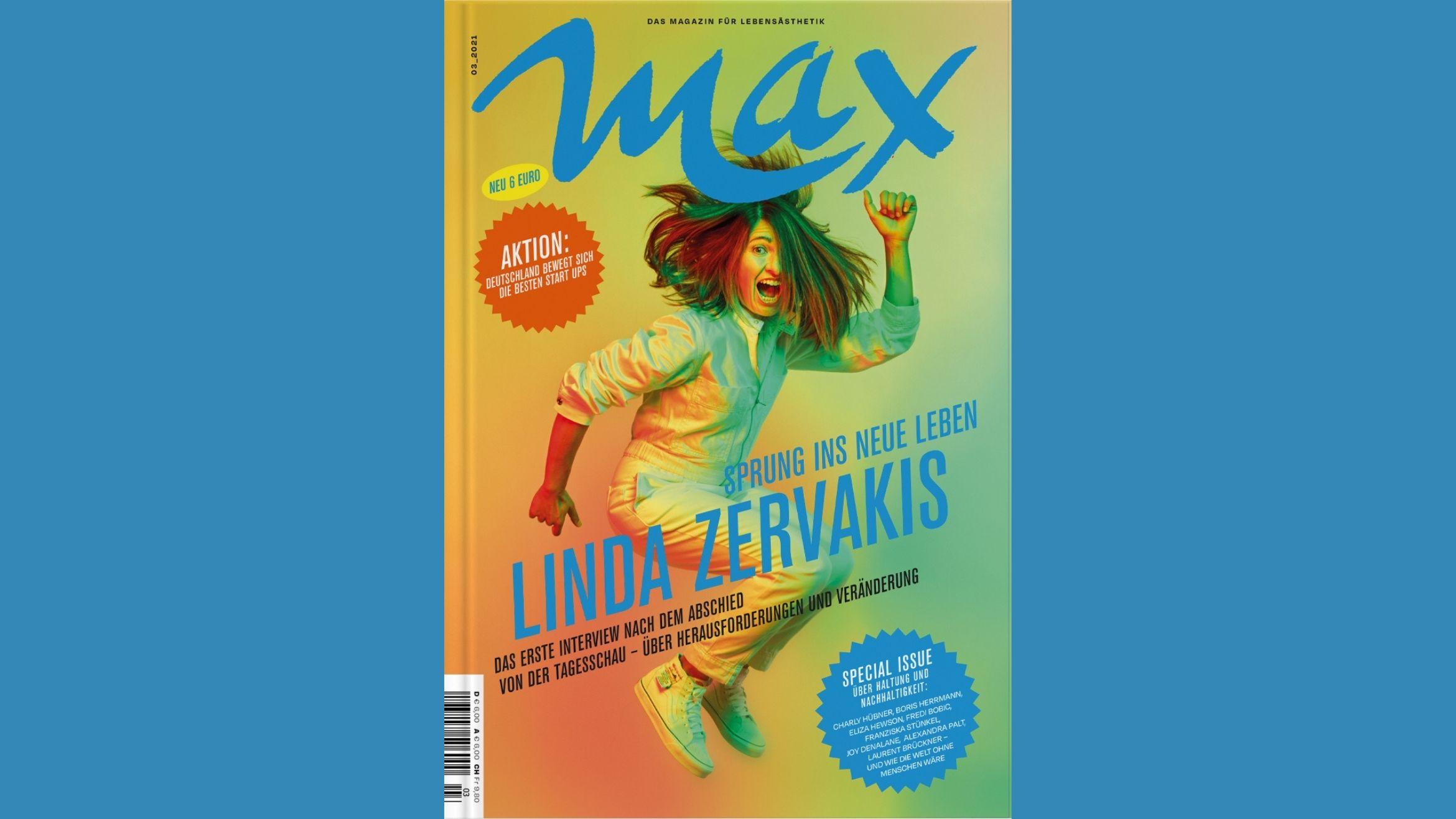 "Max" will sich weiter als "Magazin für Lebensästhetik" verstanden wissen –