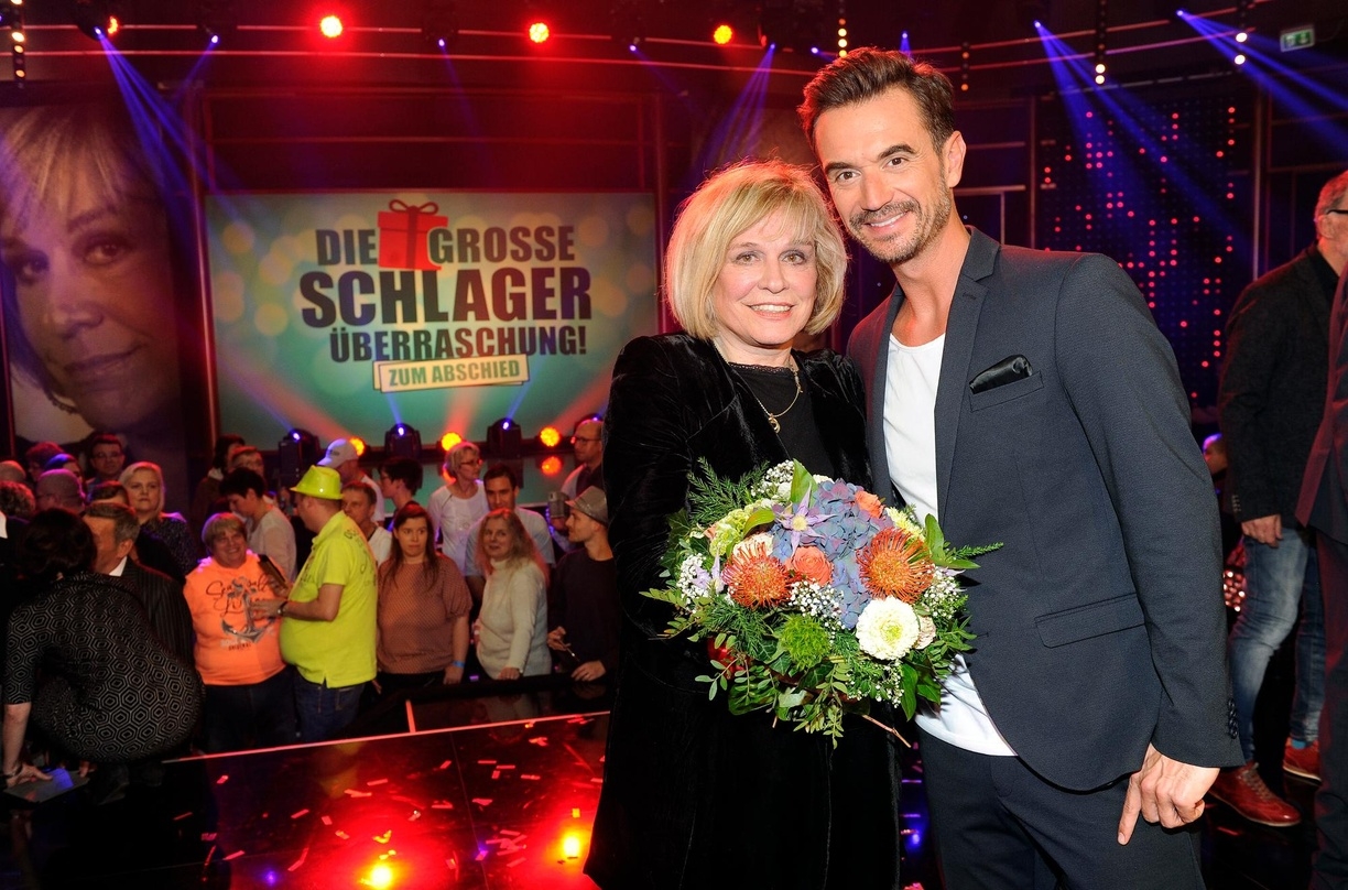 Auch mit der Wiederholung ihrer Show erfolgreich: Florian Silbereisen und Mary Roos
