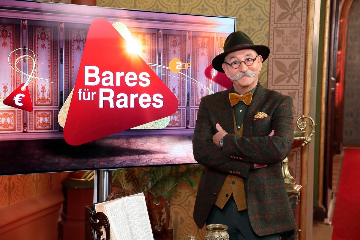 Horst Lichter war auch gestern Abend Gastgeber der ZDF-Trödelshow "Bares für Rares" 