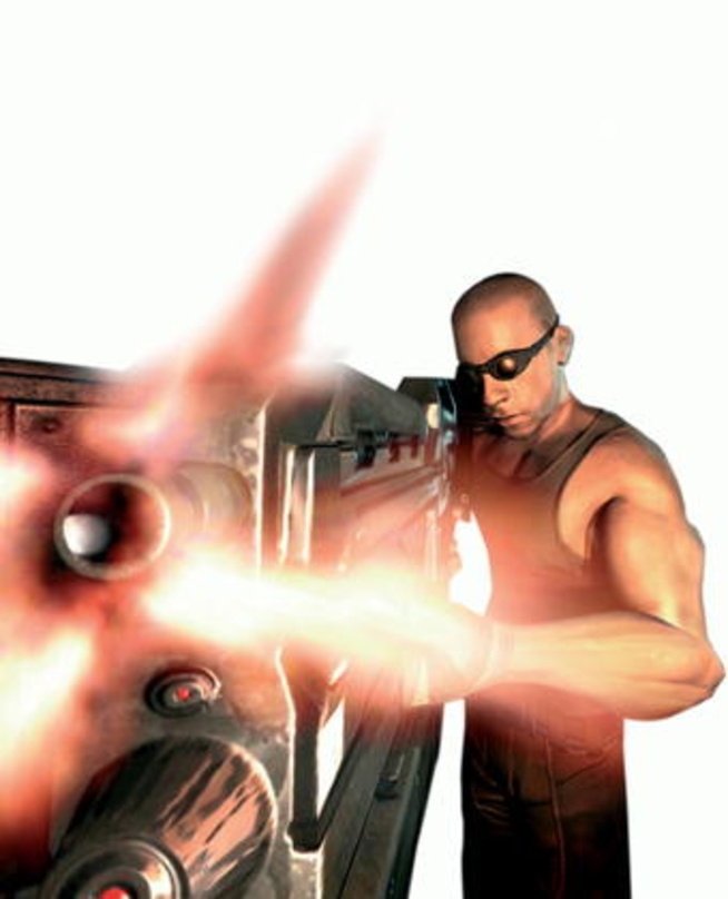 ...und als Videospielfigur, wie hier in "Riddick"