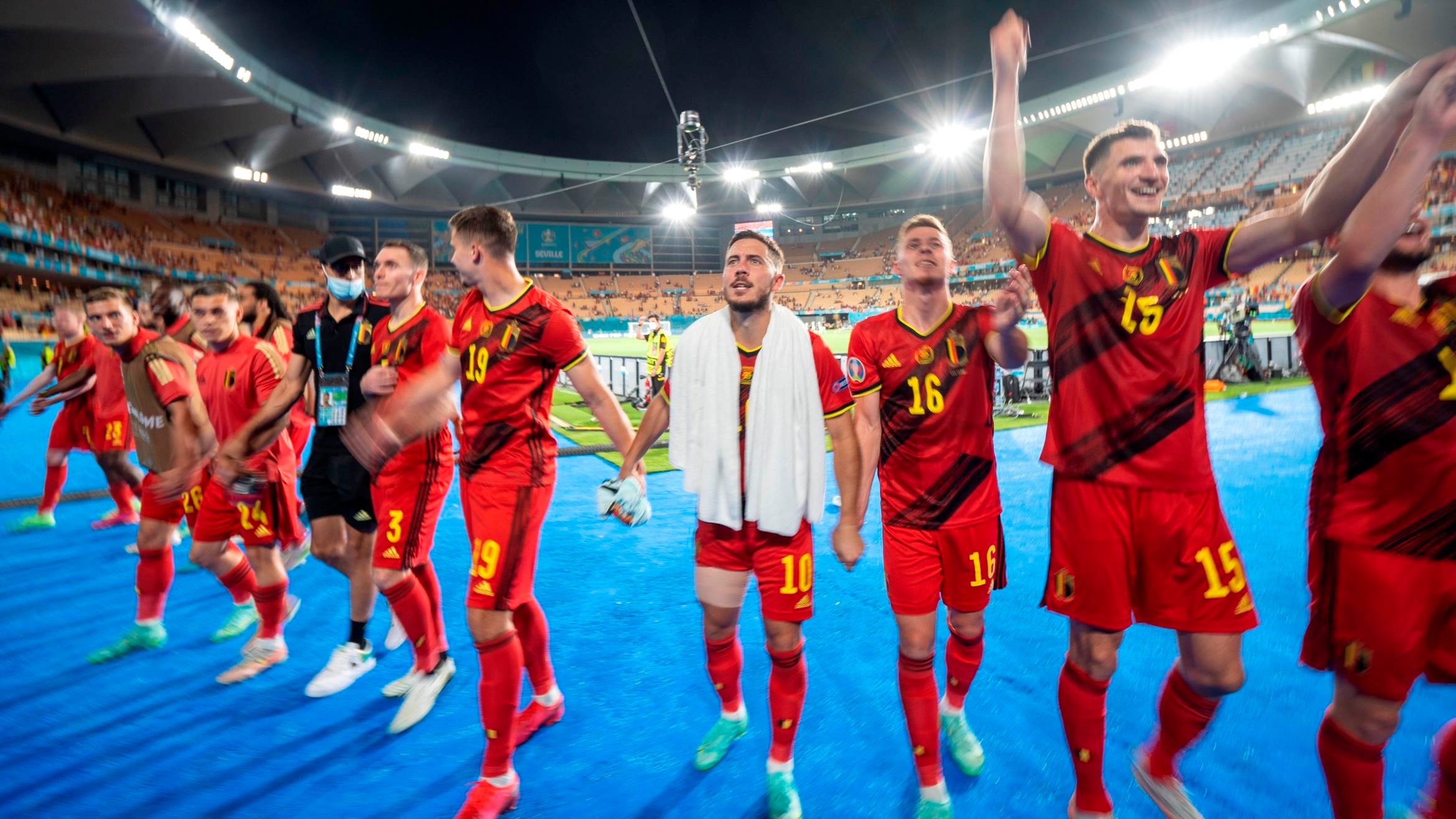 Fußball-EM-Spiel Belgien - Portugal - 