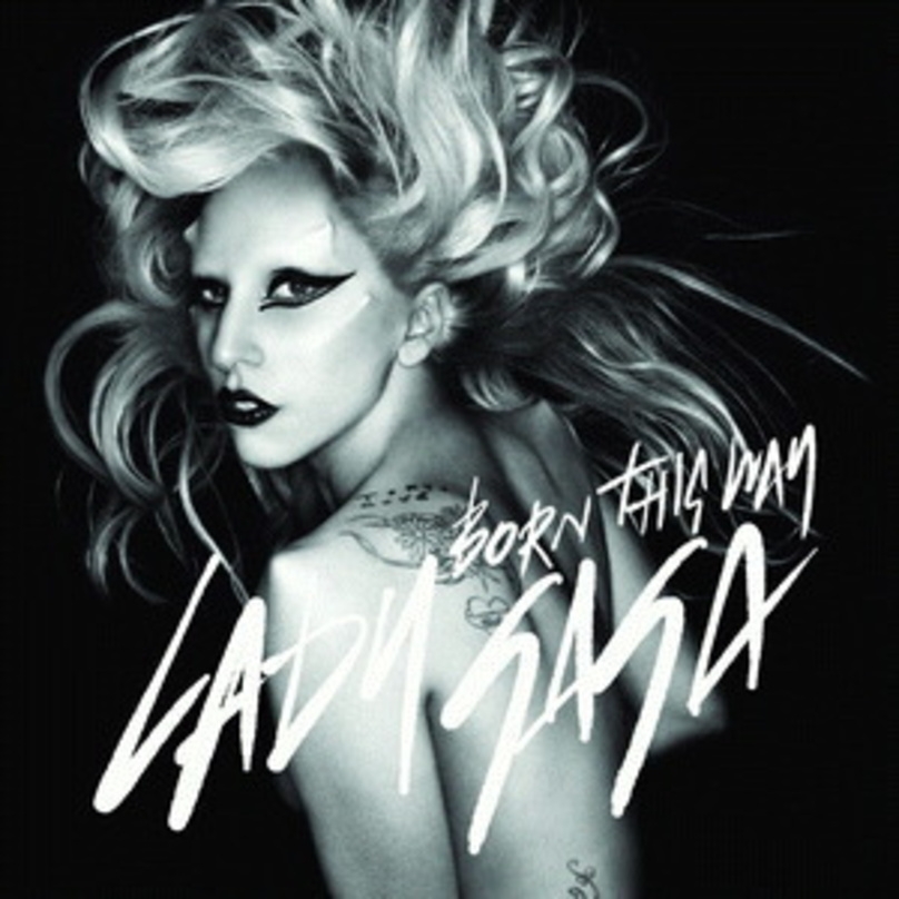 Allein durch digitale Verkäufe vorn: Lady GaGa mit "Born This Way"
