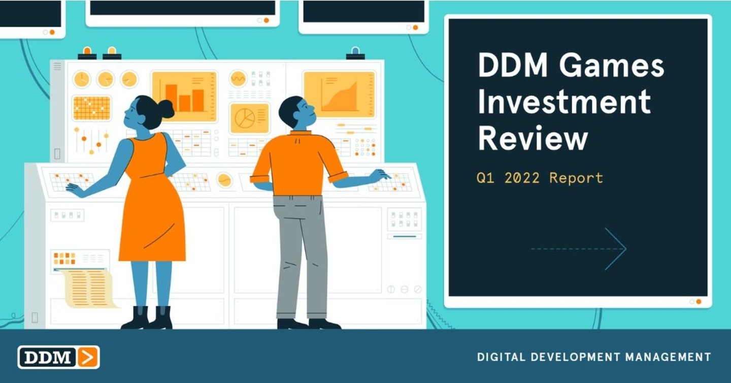 Digital Development Management hat die Investionen und die M&A-Aktivitäten in die Gamesbranche im ersten Quartal 2022 zusammengefasst.