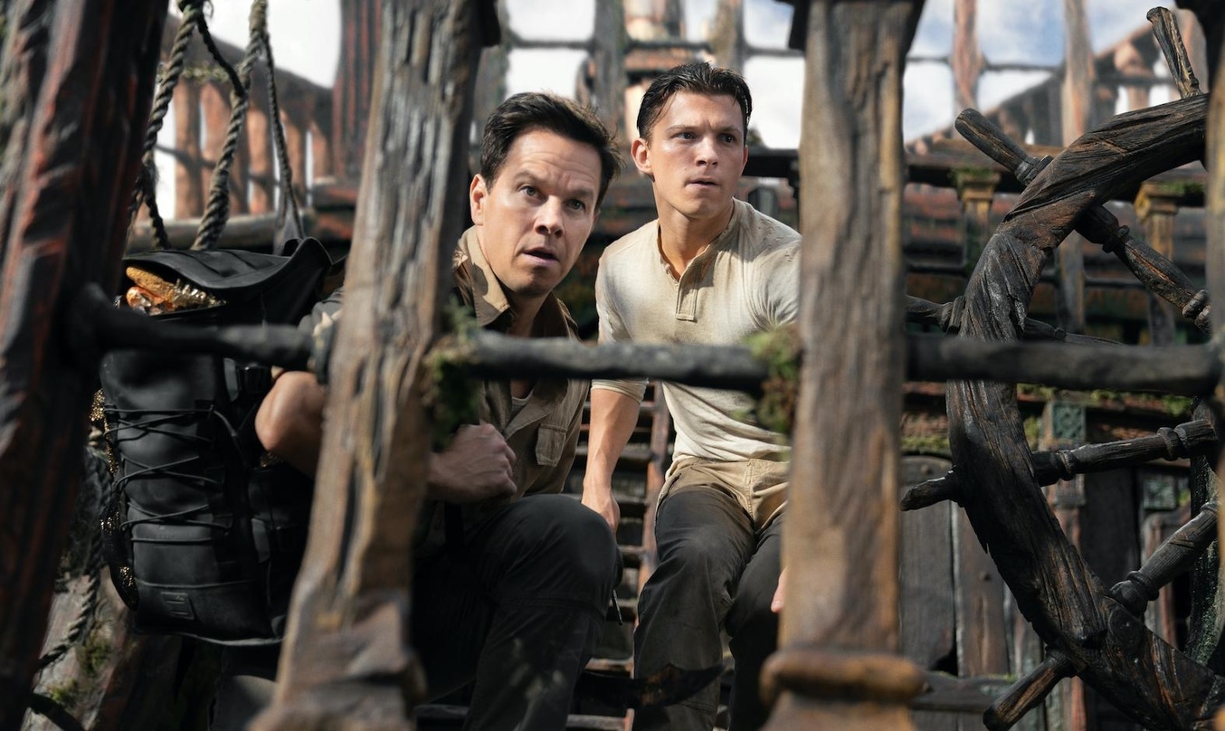Tom Holland und Mark Wahlberg in der Games-Adaption "Uncharted", die bereits Anfang Februar auf die Leinwände kommen soll