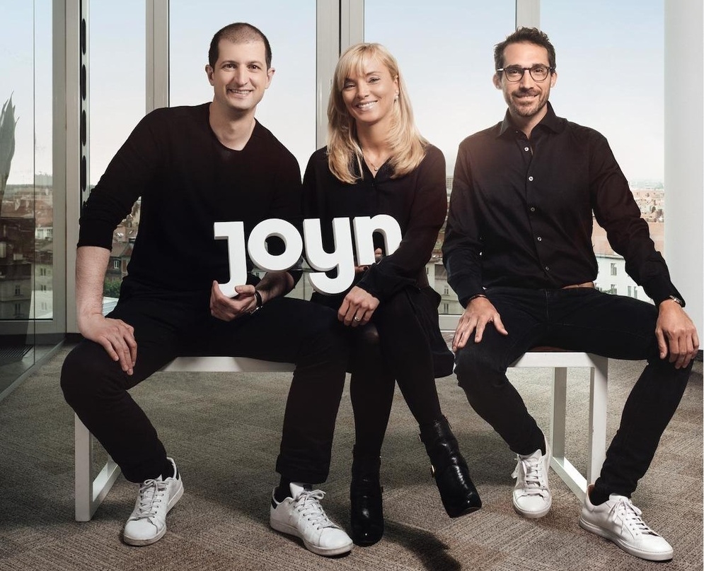 Joyn-Geschäftsführung: Alexandar Vassilev (l.), Katja Hofem und Jochen Cassel