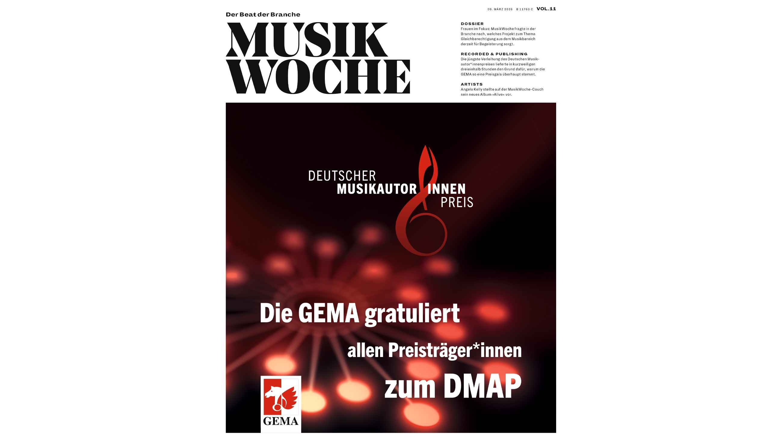 MusikWoche Vol. 11/2026
