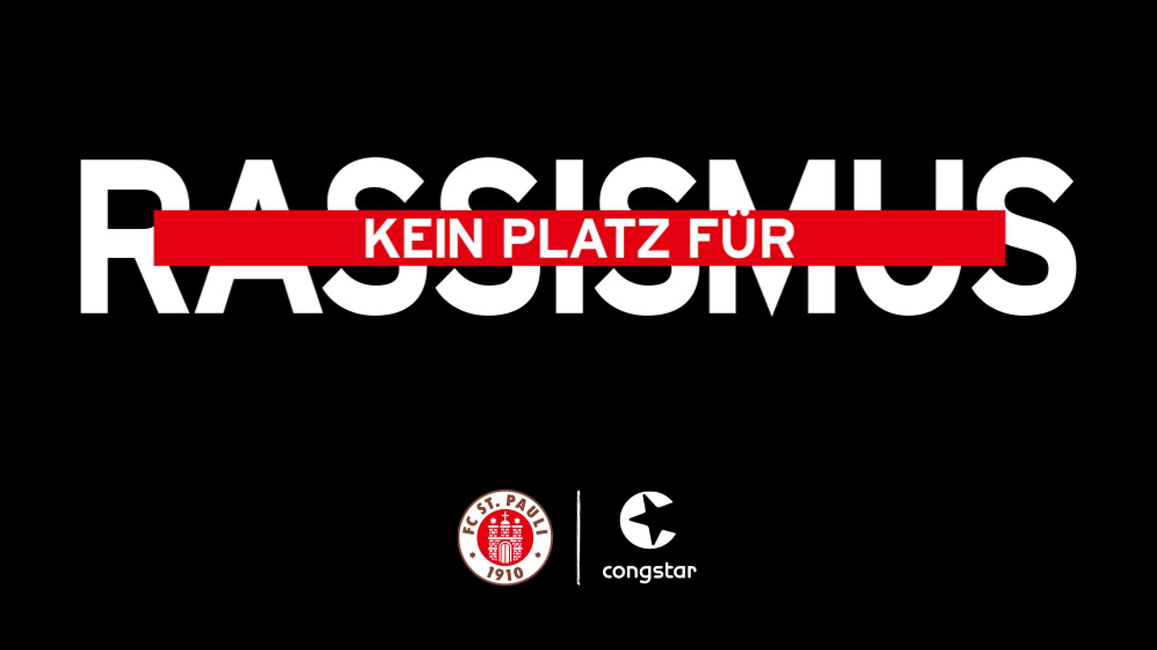 Der FC St. Pauli und Congstar engagieren sich im Kampf gegen Rassismus und Ausgrenzung –