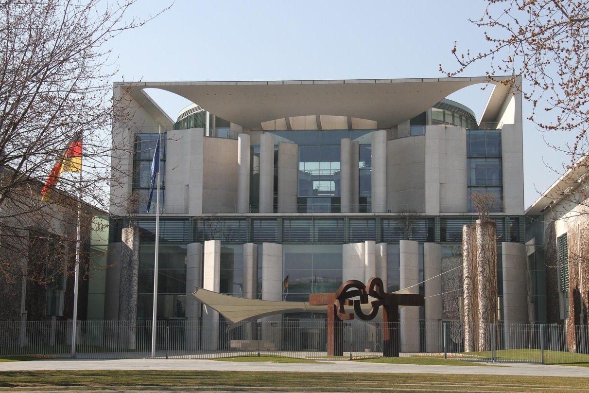 Der Ort des Treffens: Das Kanzleramt in Berlin