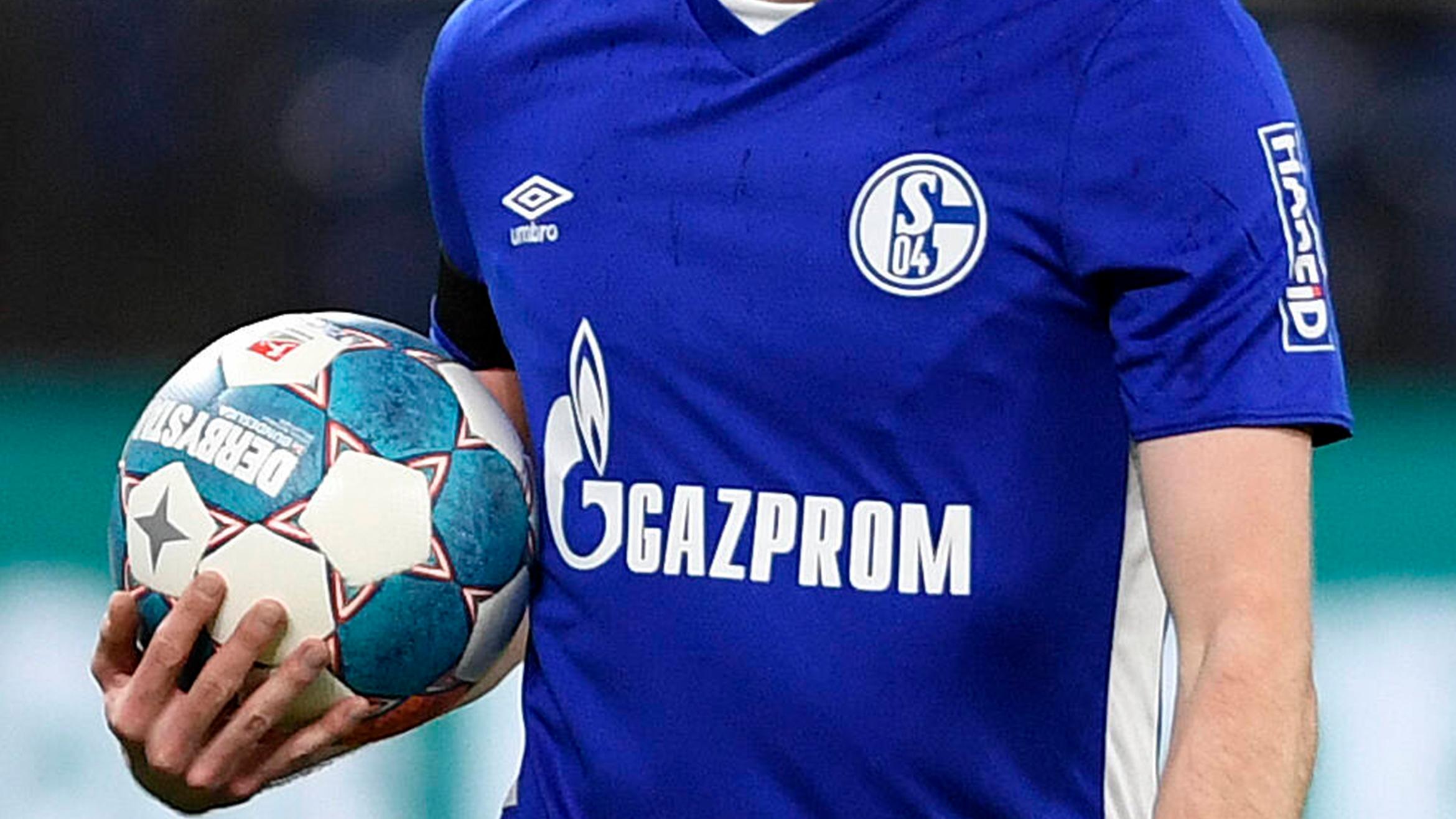 Gazprom war Trikotsponsor des FC Schalke 04 –