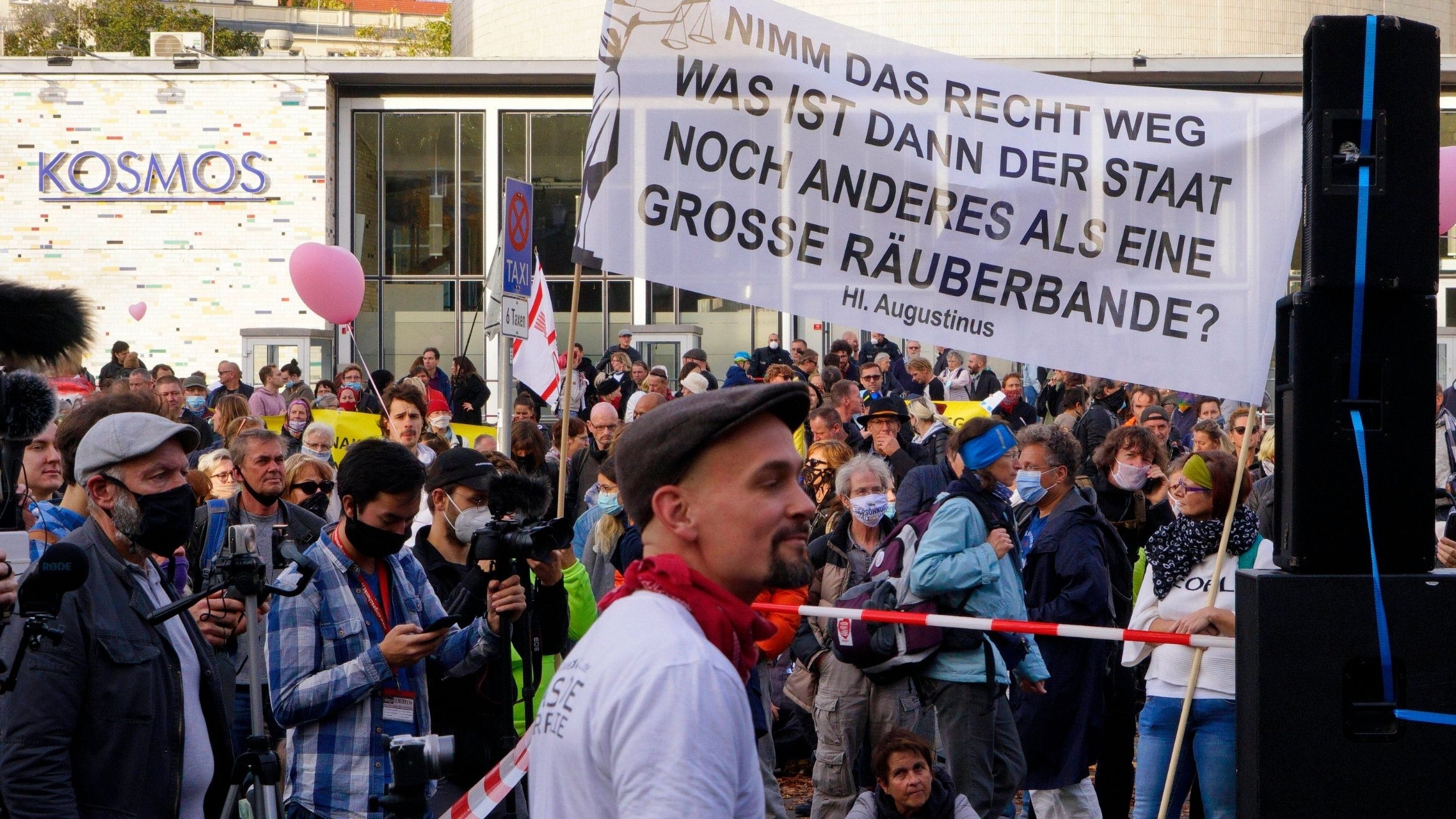 "Querdenker"-Demo in Berlin (Symbolbild), 