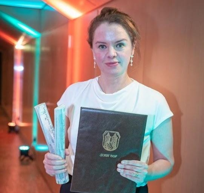 Julia von Heinz erhielt den Filmpreis der Stadt Hof