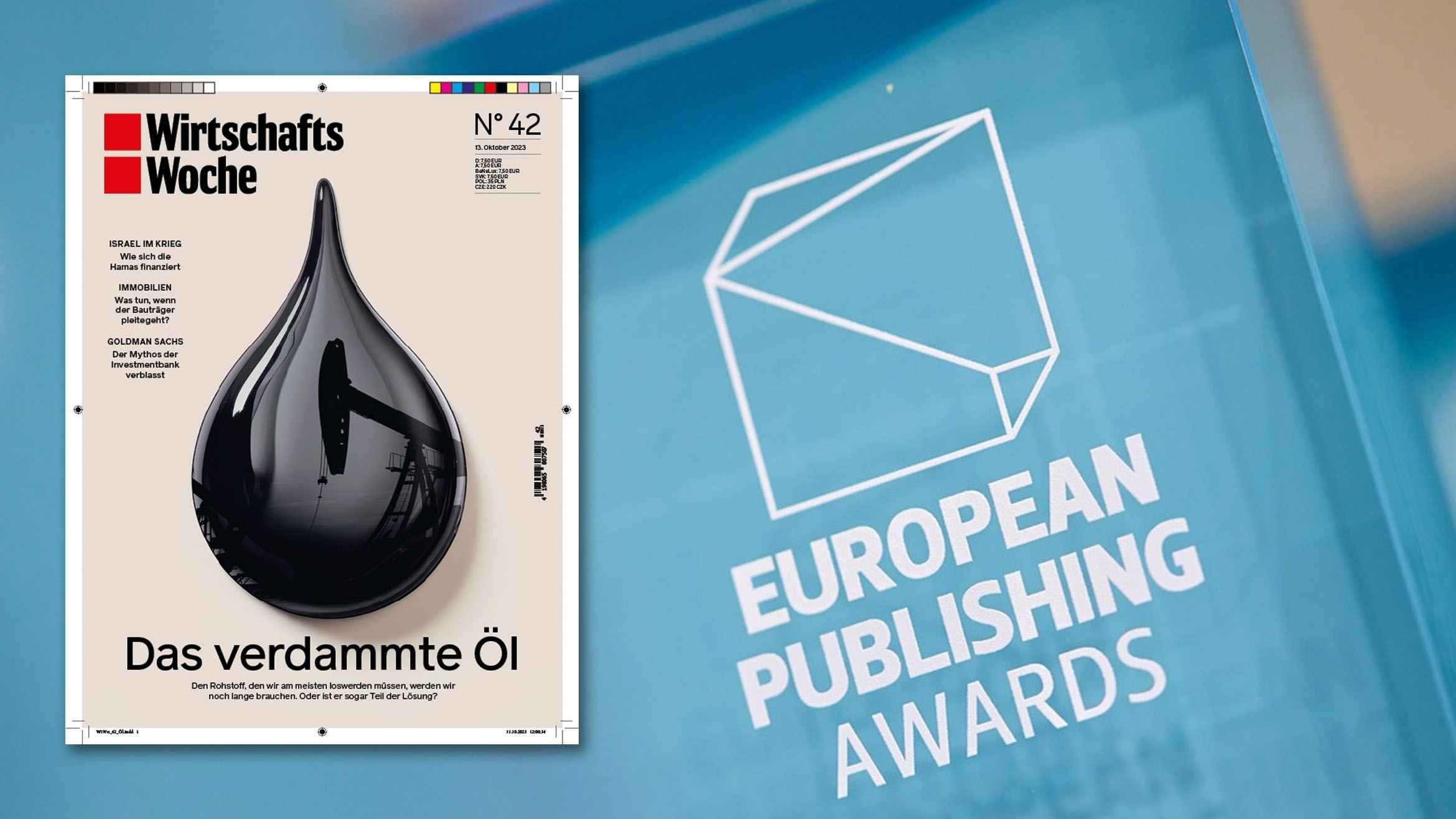 "WirtschaftsWoche" ist European Magazine of the Year