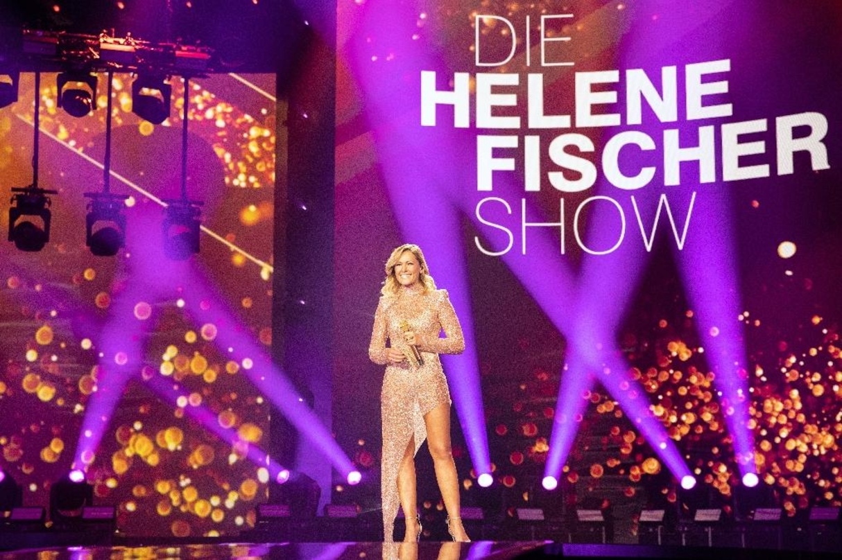 Hat einen neuen Vertrag mit dem ZDF für die Jahre 2020 bis 2022 unterzeichnet: Helene Fischer, hier auf der Bühne der "Helene Fischer Show" in Düsseldorf