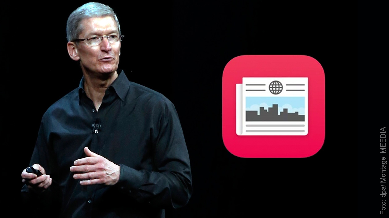 Mischt mit Apple News im Content-Geschäft mit: Apple-CEO Tim Cook