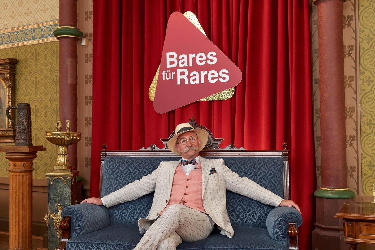 Starkoch Horst Lichter ist Gastgeber der ZDF-Trödelshow "Bares für Rares"