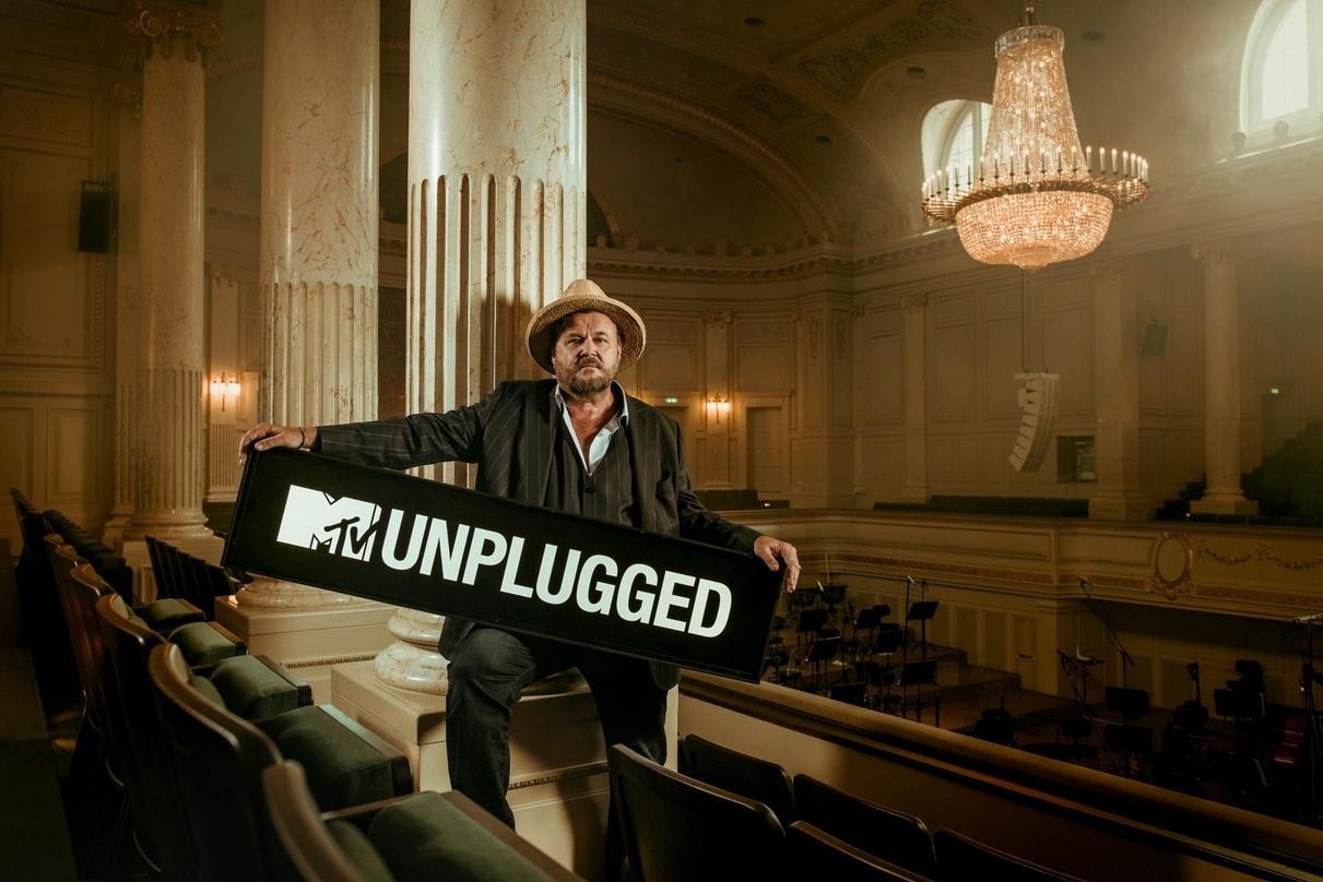 Will das "MTV Unplugged" im Casino Bern einspielen: Büne Huber von Patent Ochsner