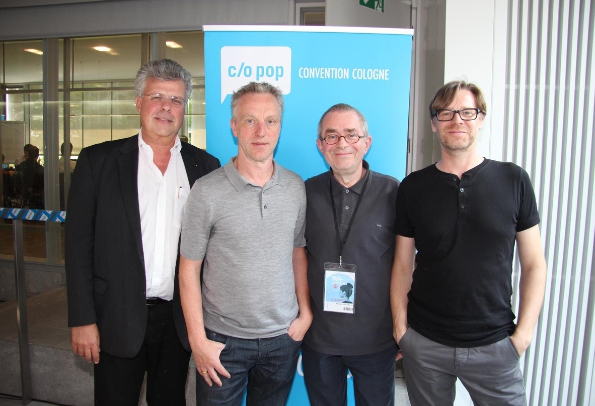 Beleuchteten das Verhältnis zwischen Bild und Ton (von links): Christian Höppner, Konrad von Löhneysen, Manfred Gillig-Degrave und Holger Faber