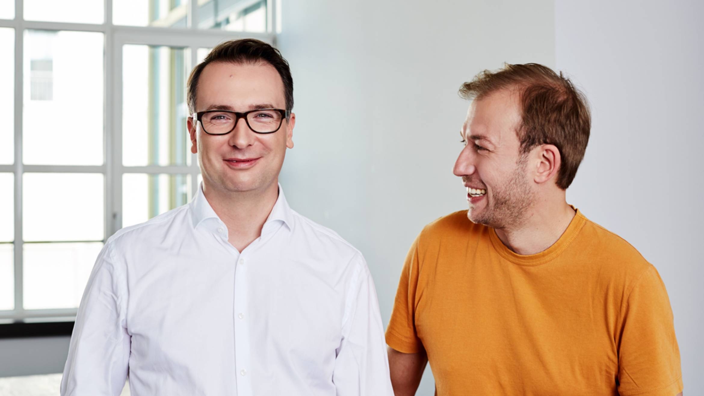Die beiden Geschäftsführer: Marco Zingler und Jochen Schlaier (v.l.) –