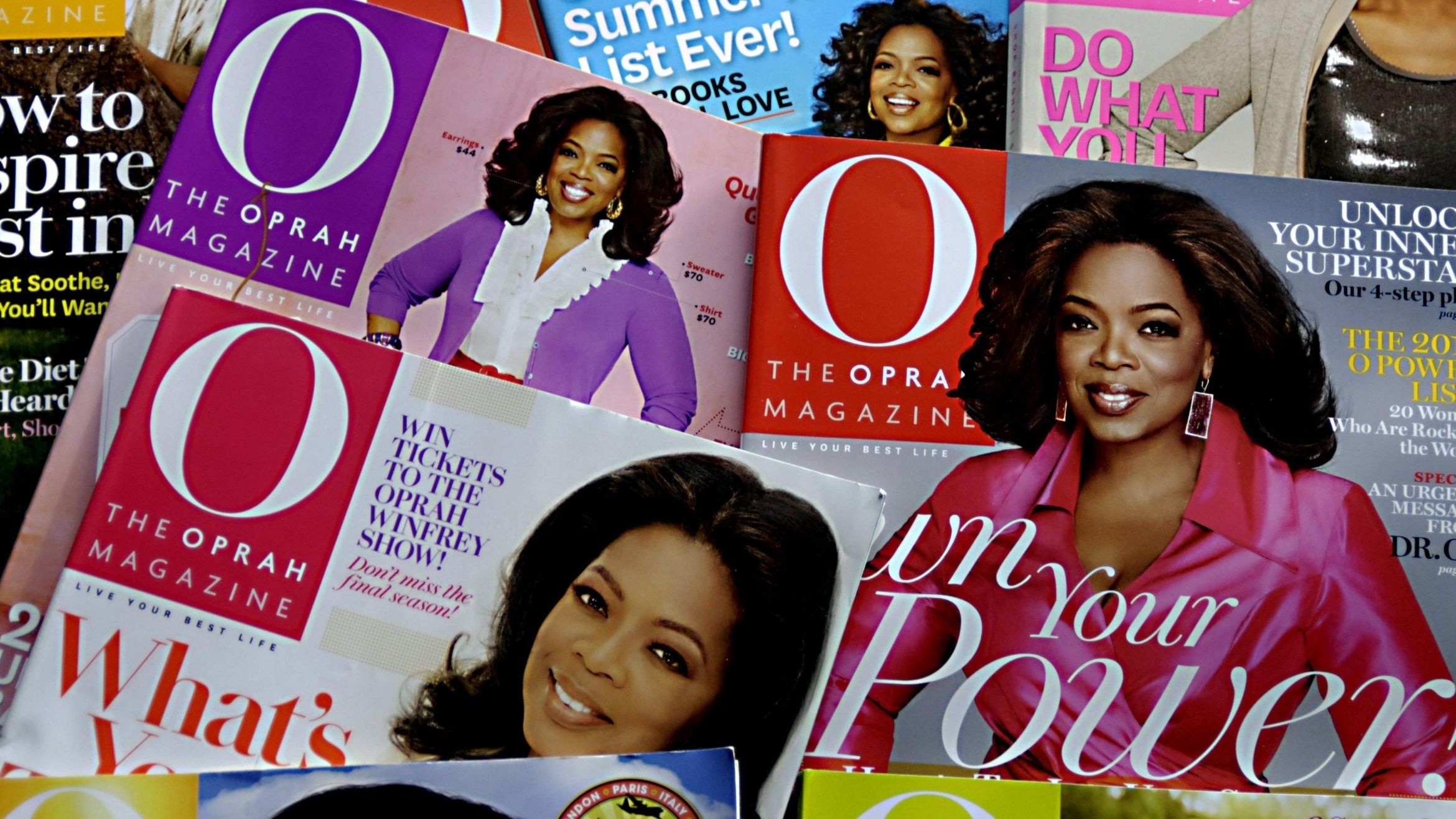 Immer Oprah auf dem Cover: das "O"-Magazin –
