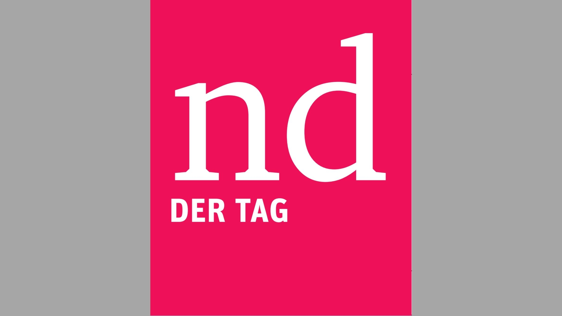 Die sozialistische Zeitung "Neues Deutschland",  erscheint wochentags künftig als "nd.DerTag"