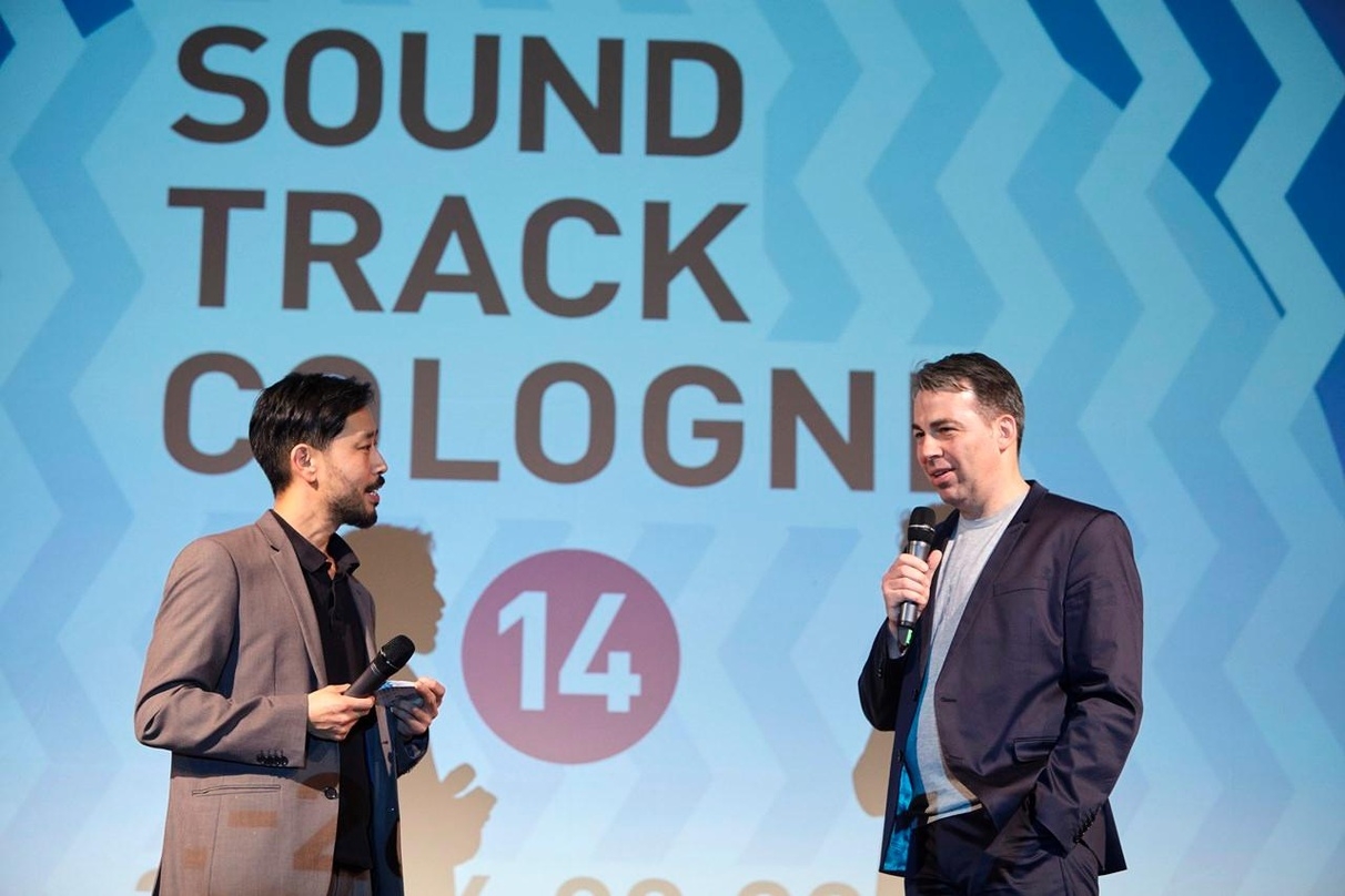 Moderierten die Preisverleihung bei der Soundtrack_Cologne: Ill-Young Kim (links) und Michael P. Aust