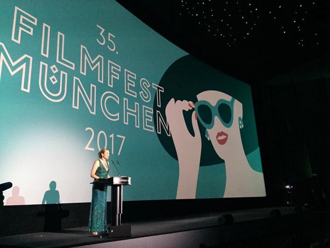 Festivalleiterin Diana Iljine bei der Eröffnung des 35. Filmfest München