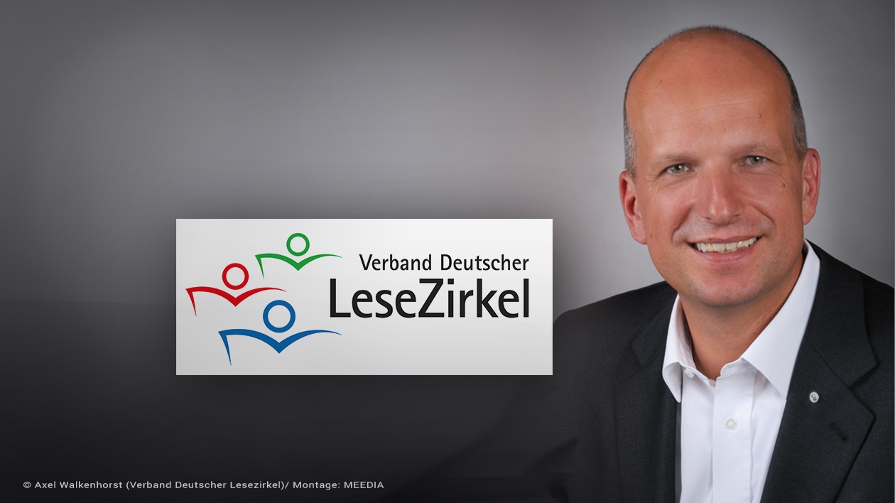 Der Chef des Verbands Deutsche Leserzirkel: Axel Walkenhorst