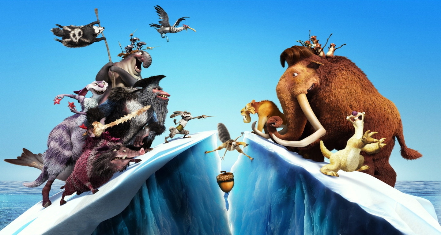 Mit knapp sechs Mio. Kinozuschauern einer der wichtigsten Kids-Titel des 4. Quartals: "Ice Age 4"