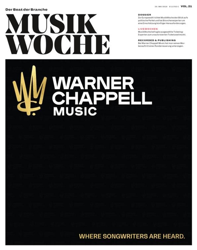 Die E-Paper-Ausgabe von MusikWoche Vol. 21 2019