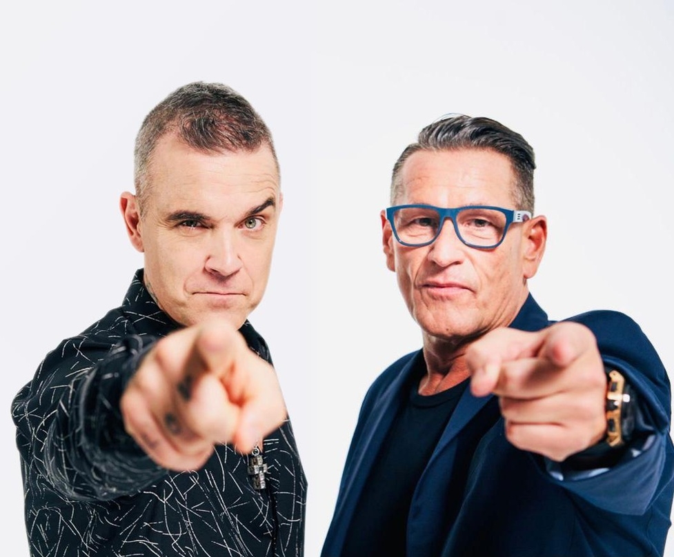 Lösen Streit in München aus: Robbie Williams (links) und Klaus Leutgeb