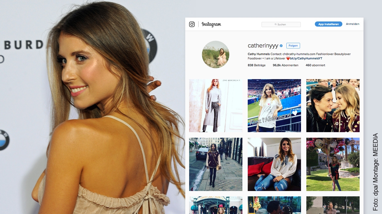 Spielerfrau Cathy Hummels, Instagram-Profil catherinyyy: "Fashionlover, Beautylover, Foodlover"