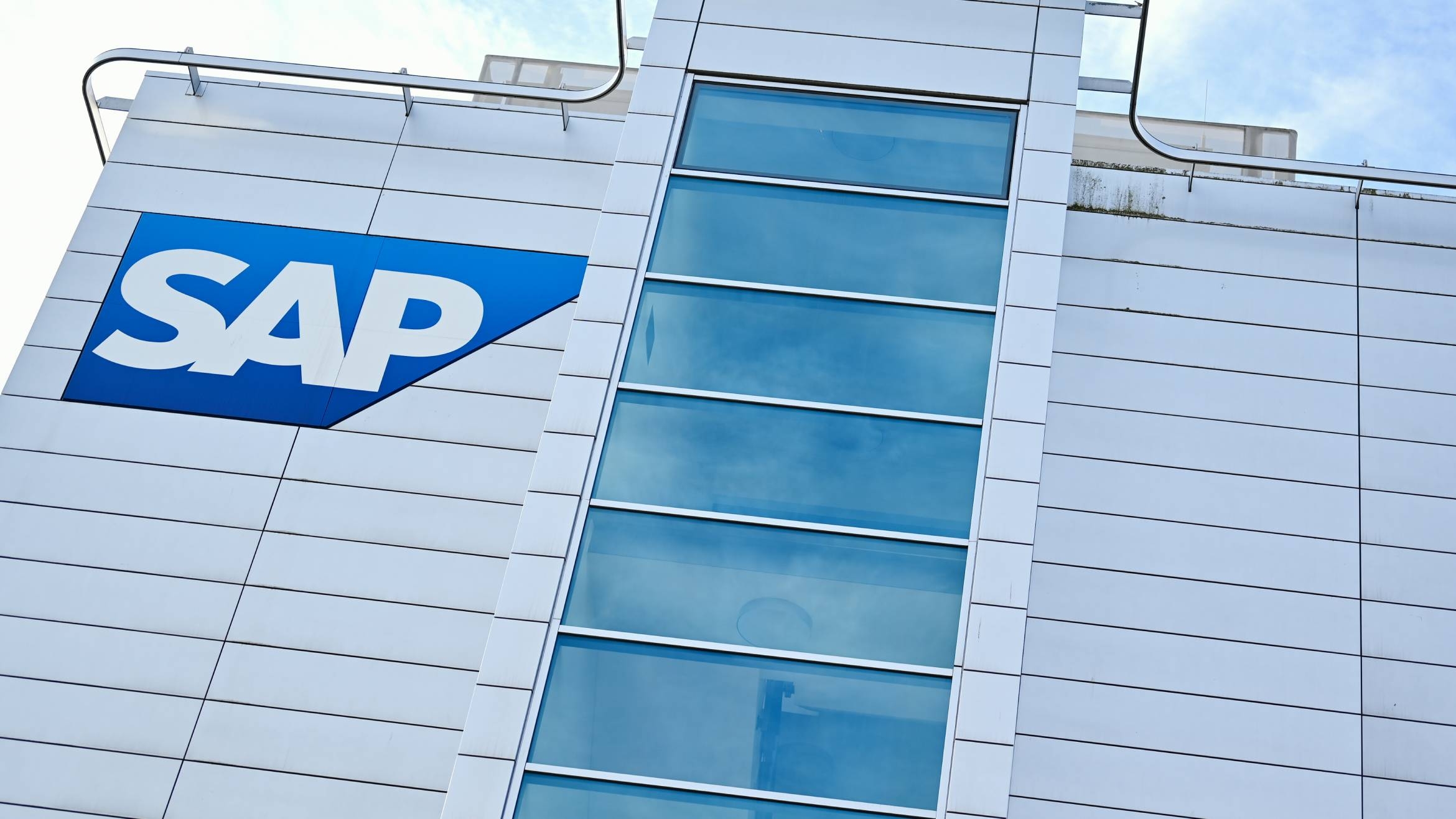 SAP-Gebäude am Hauptsitz in Walldorf –