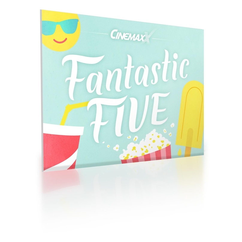 Cinemas preist sein "Fantastic Five"-Ticket als "coolen Deal" an