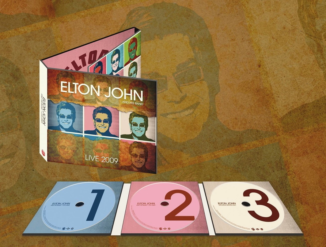 Enthalten exklusive Live-Mitschnitte und Fotos: Die Live-CD-Sets zur Europatournee von Elton John