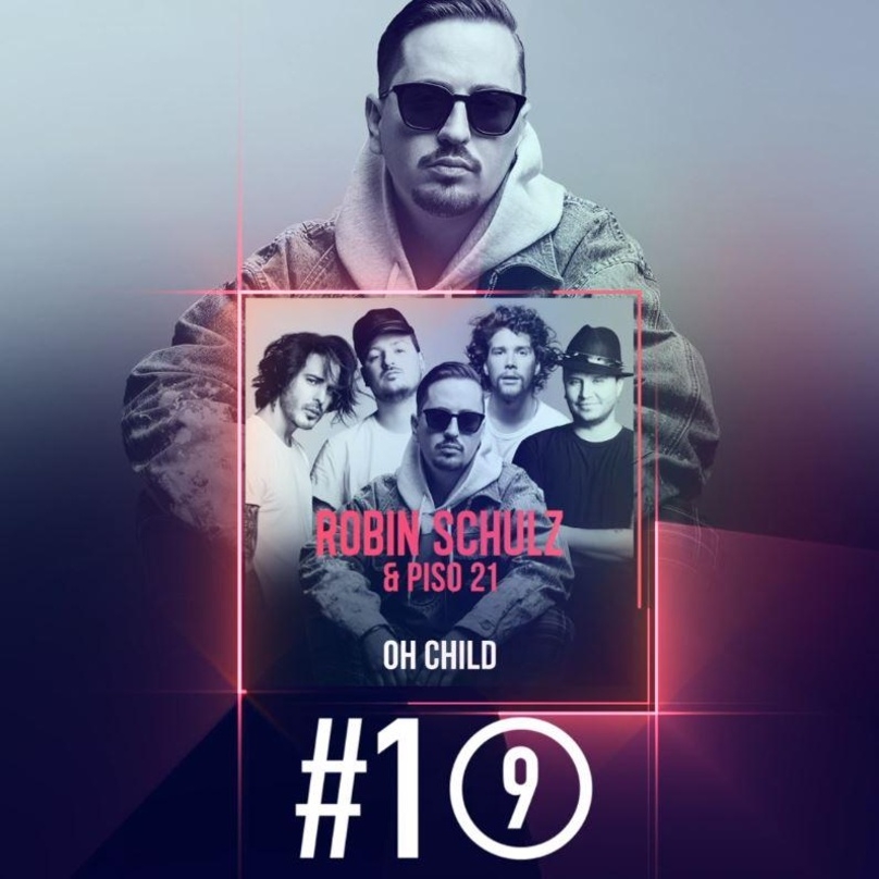 Zum neunten Mal auf Platz eins der Airplaycharts: Robin Schulz