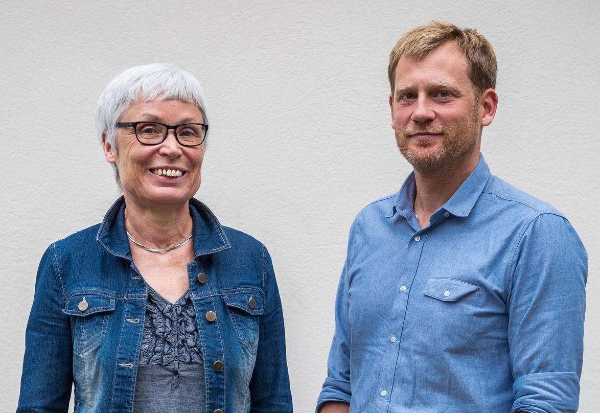 Linde Fröhlich und Florian Vollmers stellten heute das Programm der Nordischen Filmtage Lübeck vor
